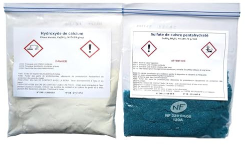 kit de poudres extra fines pour fabrication de bouillie bordelaise (125, 250 et 500 Grammes)