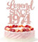1 Stück Aufschrift Legend Since 1975 Tortenaufsatz 50 Kuchen Topper Glitter alles Gute zum 50. Geburtstag Kuchen Pick 50 Fabulous Tortendekorationen für Prost zum 50 Rosegold