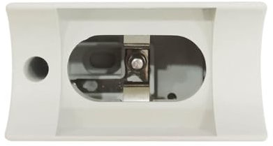 Portalámparas S14S blanco, compatible con bombillas S14, ideal para iluminación decorativa y funcional en espacios interiores y exteriores.