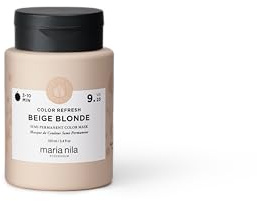Maria Nila Colour Refresh, Beige Blonde 100 ml, Cool-toned Soft Beige Hair, Semi-Permanent Pigments, 100% Vegan & Sulfate/Paraben free
