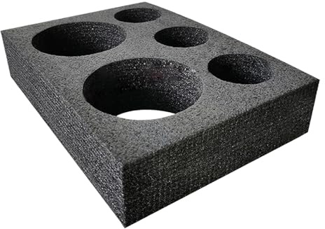 Bandejas para llevar, soporte para bebidas para llevar, tiendas de comida para llevar, bebidas calientes o frías, camping, 5 agujeros