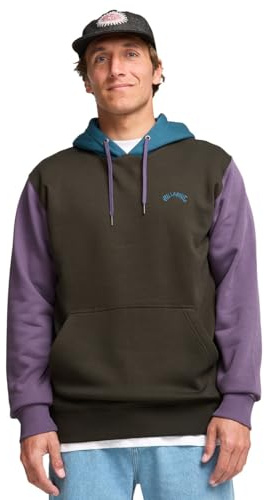 Billabong Arch Block Po - Kapuzenpulli - Männer - XL - Lila