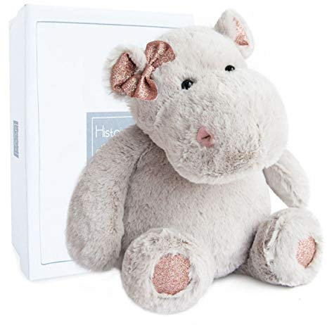 Histoire d'Ours Peluche Hippo Fille 38 cm