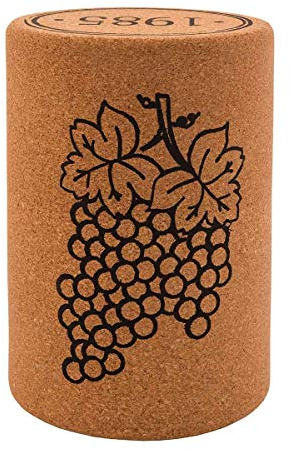Biosughero - Sgabello in sughero modello Bouchon - Design a forma di tappo vino - Dimensioni cm: Ø30 x h.45