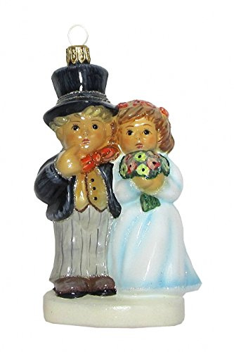 Hummel Figur Weihnachtsbaumschmuck Hochzeit, original MI Hummel Collection, im Geschenkkarton