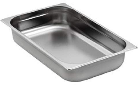 Gastro-Bedarf-Gutheil Gastronormbehälter GN Behälter 1/1 100 mm Tief stapelbar Edelstahl Geeignet für Chafing Dish, Bain Marie, Saladette