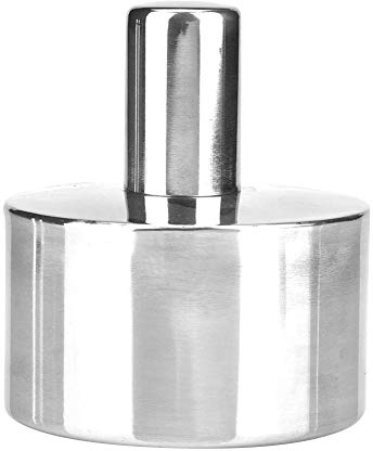 Fafeicy 400 ml Lámpara de alcohol, 11.5 * 10 * 6 cm quemador de alcohol espesado de acero inoxidable 304 + cobre, con tornillo de cobre fino y mecha