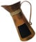 Garneck Pitcher Blackboard Design for Dried Flower Arrangement Rustic Pot Decor for and Balcony Burnt Orange