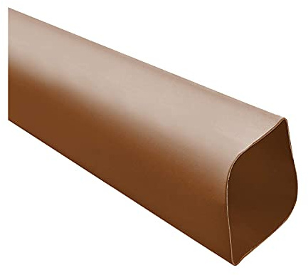 STEX24 Schrumpfschlauch 2:1, Meterware, braun 38,1/19,0mm, 1 1/2 Zoll, WSM2 Schrumpftemperatur mind. 70°C, vollständig bei mind. 100°C - 1 Meter
