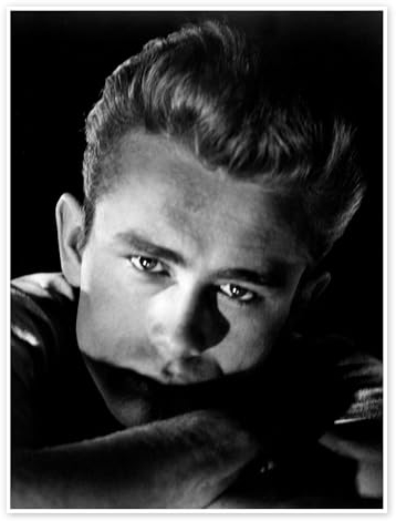 James Dean Poster 50 x 70 cm Schwarz Wandbilder Wanddeko