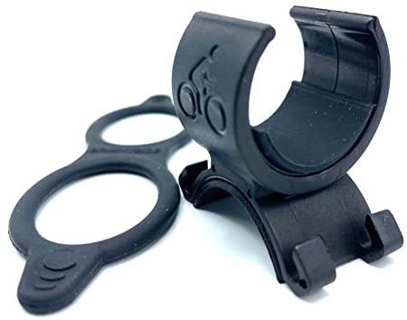 Bike Light Mount for Handlebars and Helmets. Universal Bike Light Mount, Strong, Tool Free Mount for Round Lights