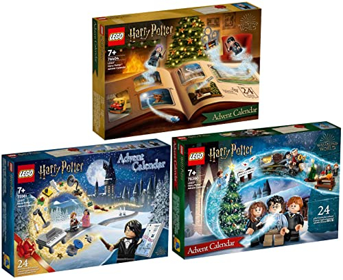 Lego 3er Set: 76404 Harry Potter Adventskalender 2022, 76390 Harry Potter Adventskalender 2021 & 75981 Harry Potter Adventskalender 2020