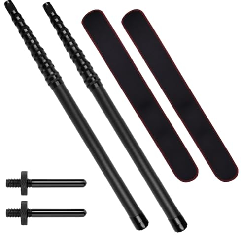 DOBEN 2er Set Kohlefaser Zeltstange Teleskop 57-270cm Verstellbares Teleskopstange Kohlefaser für Zelte Tarp,Ultraleichte Ultrastarke Zeltstange Tarp Stangen für Camping