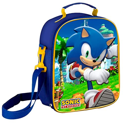 TOYBAGS Unisex Kinder Mochilita Sonic 3D Eva-Innen komplett gefüttert und personalisiert Schulrucksack, bunt