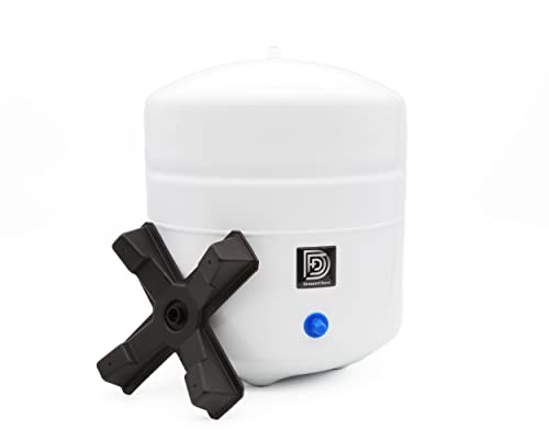 DreamFilters Vorratstank, Vorratsbehälter 12 Liter für Umkehr Osmoseanlagen mit Teflonband.