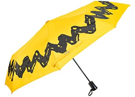 Grupo Erik Taschen Regenschirm Automatik Peanuts Snoopy Regenschirm Klein - Regenschirm Kinder und Erwachsene - Taschenschirm Automatik