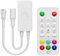 BTF-LIGHTING SP648E SPI RGB 2.4Ghz Blue-tooth LED Controller Kompatibel mit WS2812B WS2811 FCOB SPI RGB DC5V/DC12V/DC24V Arbeit mit 2.4G RF Remote/APP Kontrol Musik Modus