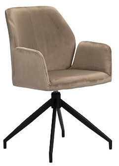 Pole to Pole - Storm Rotating Chair - Velvet - Sand White