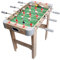 Calma Dragon Tischfußball aus Holz für Kinder und Erwachsene – garantierter Spaß, Soccer Table, Metegol, inkl. 2 Bälle (70 x 36 x 64 cm)