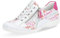 Remonte Damen Low-Top Sneaker R3403, Frauen Halbschuhe,lose Einlage,Sportschuhe,Freizeitschuhe,Turnschuhe,Laufschuhe,schnürer,Weiss Kombi (81),42 EU