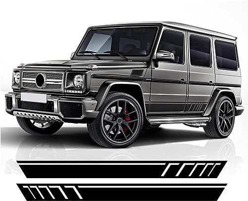 Karosserie Kofferraum Dekoration Aufkleber Taille Linien Aufkleber Tür Seitendekor Aufkleber für Mercedes Benz G55 G63 AMG W463 G500 Class G350D