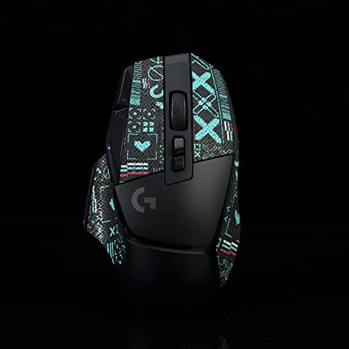Mouse Grip Tape Compatible With Logitech G502 X Lightspeed Wireless/Wired / G502 X Plus Gaming Mouse Sticker Lizard Skin Suck Sweat Non Slip Pre Cut