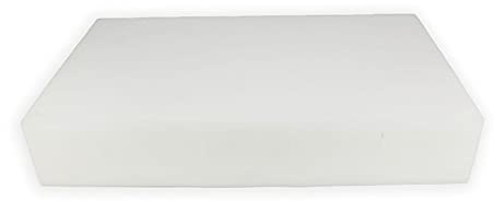 Acomoda Textil - Plancha de Espuma a Medida 23kg/m³. Pieza de Espuma de Alta Densidad y Firmeza para Tapizar, Sofás, Sillas, Sillones, Colchones, Manualidades. (100x200x1)