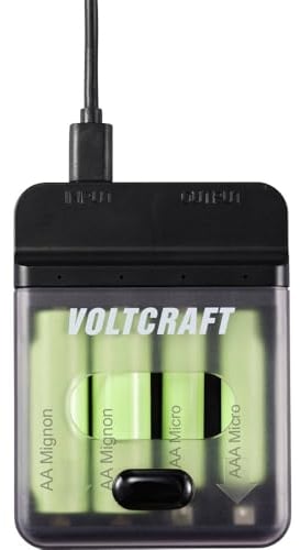 VOLTCRAFT VC-BC4-PB1 2in1 Ladegerät & Powerbank