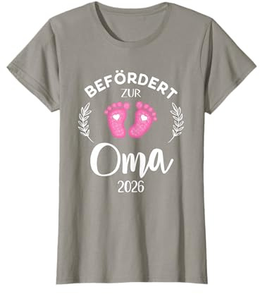 Stolze Oma Großmutter Befördert zur Oma 2026 T-Shirt