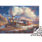 Dampfzug Puzzle 1000 Teile Erwachsene Puzzles Für Erwachsene Klassische Puzzles 1000 Teile Erwachsene Puzzlespiel Schwer Pädagogisches Spielzeug Erwachsene Kinder Puzzel 1000pcs (75x50cm)
