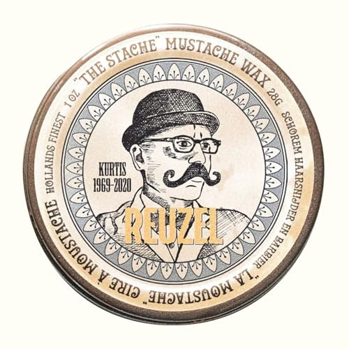 REUZEL Mustache Wax Medium Hold Bourbon Sidecar 28g