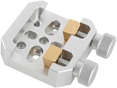 Fangxuee Dovetail Reinforced Double Fixed Large Dovetail Slot Astronomical Telescope Accessory Dovetail Slot Astronomical Telescope Accessories Silver