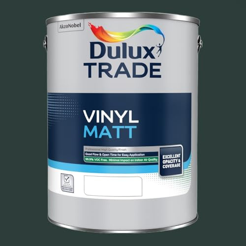 DULUX TRADE VINYL MATT MALLARD GREEN 5L