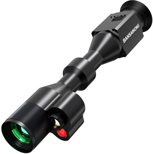 2-in-1 Thermal Imaging Night Vision Monocular, High Resolution 256×192 Infrared Monocular With 11 Color Palettes, Portable Aero Aluminum Alloy For Hunting Outdoor Wildlife Observation
