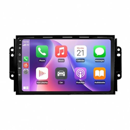 Carplay Display für Chery Tiggo 3 2016-2018 Touch Display mit Navi, Bluetooth, GPS, WiFi, Am/Fm/RDS, Airplay, Super Link, GPS Navigation, 8 Kern 8G+256G