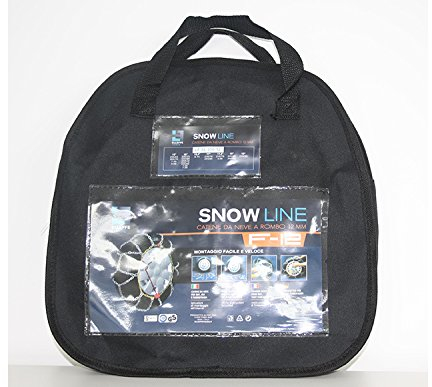 Snow Line SL12-255 - SCHNEEKETTEN FÜR SUV-4X4 12 MM GR 255 MAßE 245/70 R17 - TÜV GEPRÜFT