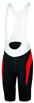 RH+ Space, Bib and Pant Herren, Herren, ECU0529 930M, Black/Red, M