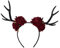 GRACEART Haarreif Haarreifen Geweih Geburtstag Party Haarschmuck Cosplay Weihnachten Karneval Haarband Zubehör (A)
