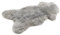 Cakla Lammfell Echt 110-120 cm - Schaffell Echt Groß - Fellteppich - Weich und Flauschig - Fell für Stühle - Lammfell Teppich - 100% Bio - Schafsfelle - Dekofell - Schafsfell Felle - Deko Fell