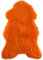 generisch SCHWEDISCHES LAMMFELL ORANGE 110-120 cm Schaffell von KUHFELLE online