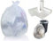 40 x Clear Recycling Bags 100 Litres Capacity Bin Liners Large Refuse Sacks Transparent Recycling Sacks