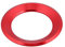 Lenkrad Logo Kappen Aufkleber Aufkleber Ring Emblem Abzeichen Logo Abdeckung Auto Innendekoration Zubehör für 6 7 B7 (rot)