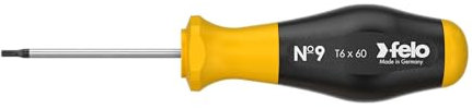 Felo SD No.9 TORX T 6 x 60 | Schraubendreher mit 2K-Griff