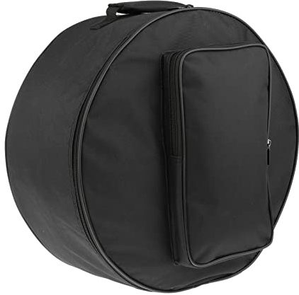 Robuste Schwarze Trommeltasche, Tragetasche Umhängetasche Rucksackbezug Snare Drum Bag