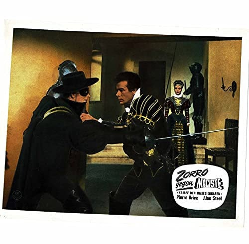 Zorro gegen Maciste - Kampf der Unbesiegbaren - 9 Aushangfotos - 24x30cm (1350)