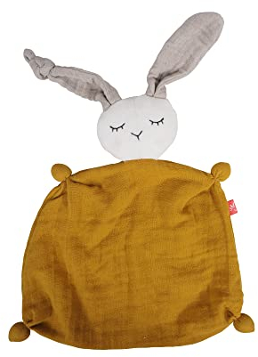 kikadu Hase mit Schmusetuch - Babyspielzeug aus 100% GOTS-zertifizierter Bio-Baumwolle