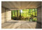 Carta Da Parati 3D Effetto Foresta Bosco Finestra - Include Colla - Moderna Fotografica Carta per Pareti Soggiorno Camera Da Letto Sala Fotomurali In Tessuto Non Tessuto TNT (368x254 cm - 4 Strisce)