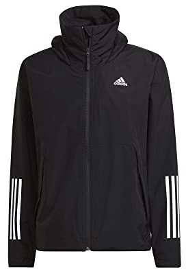 adidas Herren BSC 3-Stripes RAIN.RDY Jacket, Black, XXL