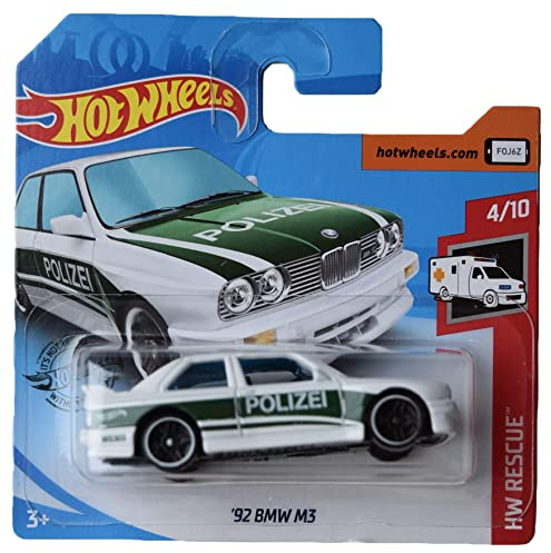 Hot Wheels '92 BMW M3 Short Card 4/10