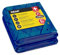 Bikain - Telone impermeabile esterno - 4 x 6 metri - 70 g/m² rinforzato - Occhielli anti-garro - Tenda 100% impermeabile e 100% protezione UV - Copertura multipla uso - 3 strati laminati incrociati